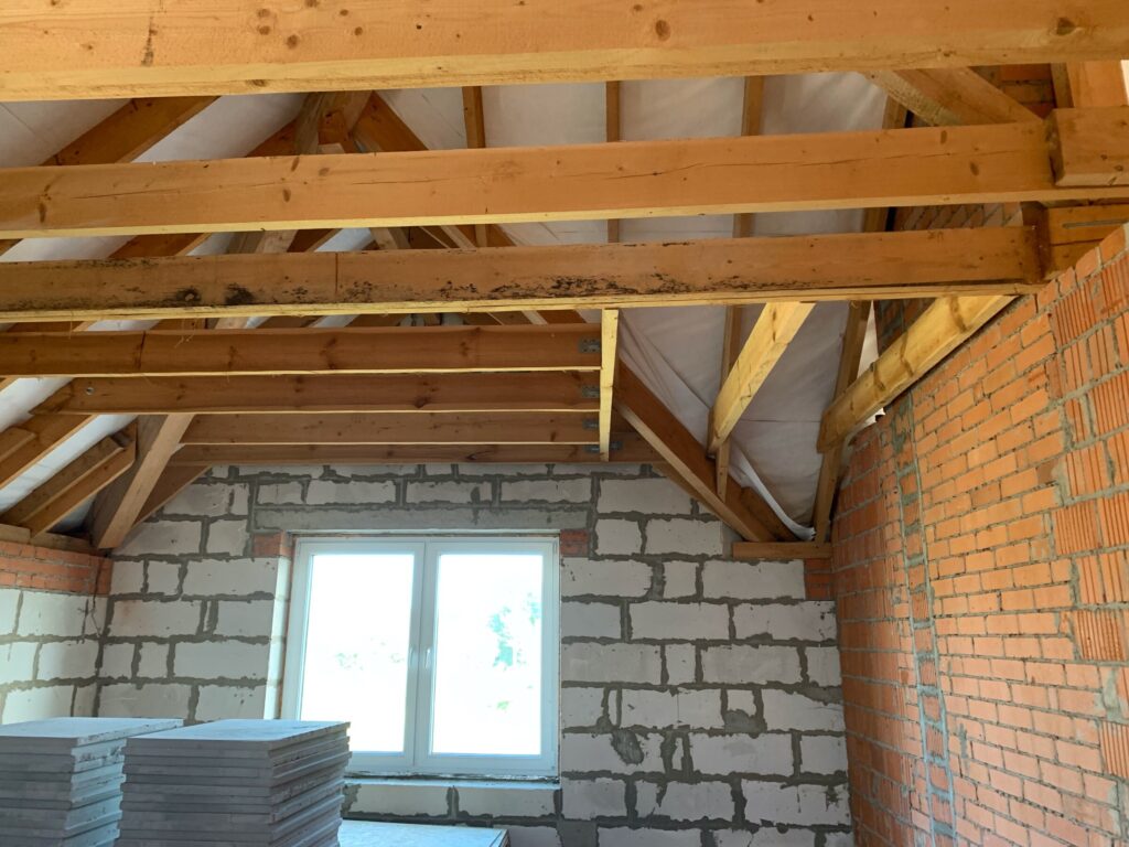 Утепление чердака своими руками. Часть 2. Обрешётка.